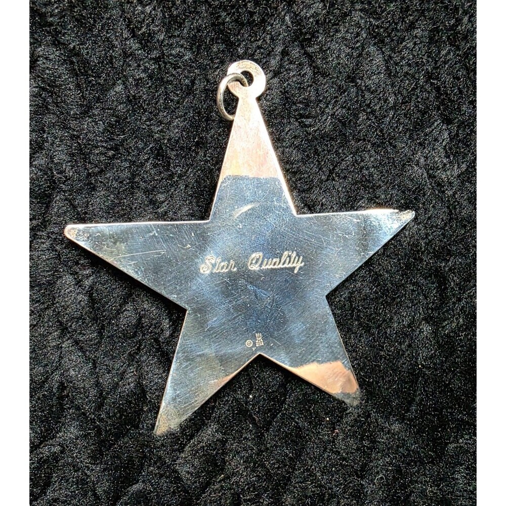 Vintage Mid-Late 20th Century James Avery Sterling Silver Star Pendant/Ornament - Picture 2 of 8